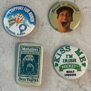 Vintage Novelty Button Lot